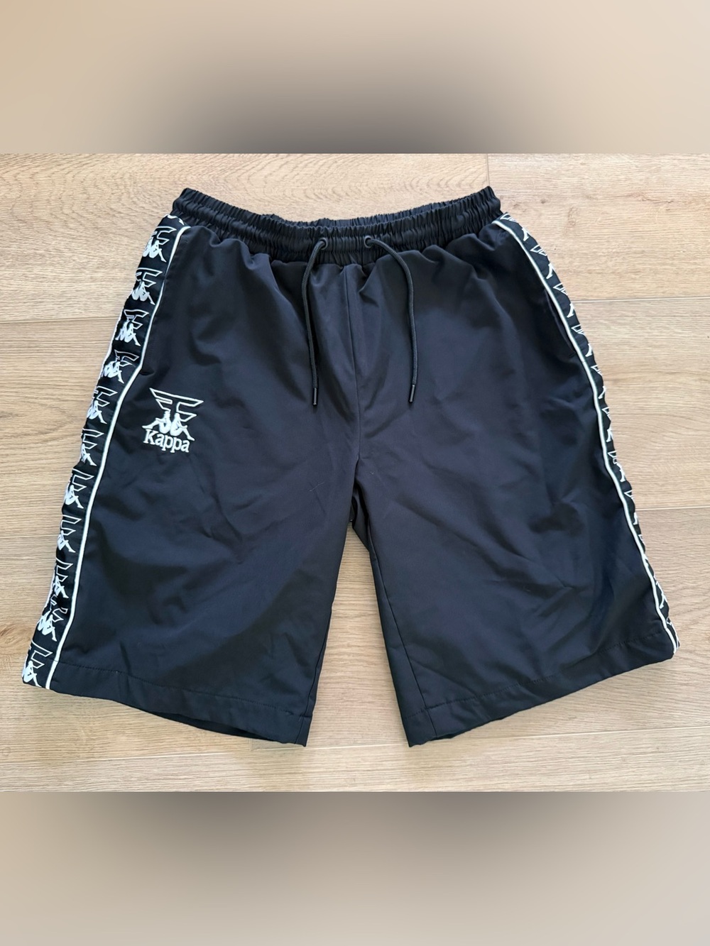 Kappa x FaZe Clan Limited Edition Logo Tape Shorts Men’s M Black